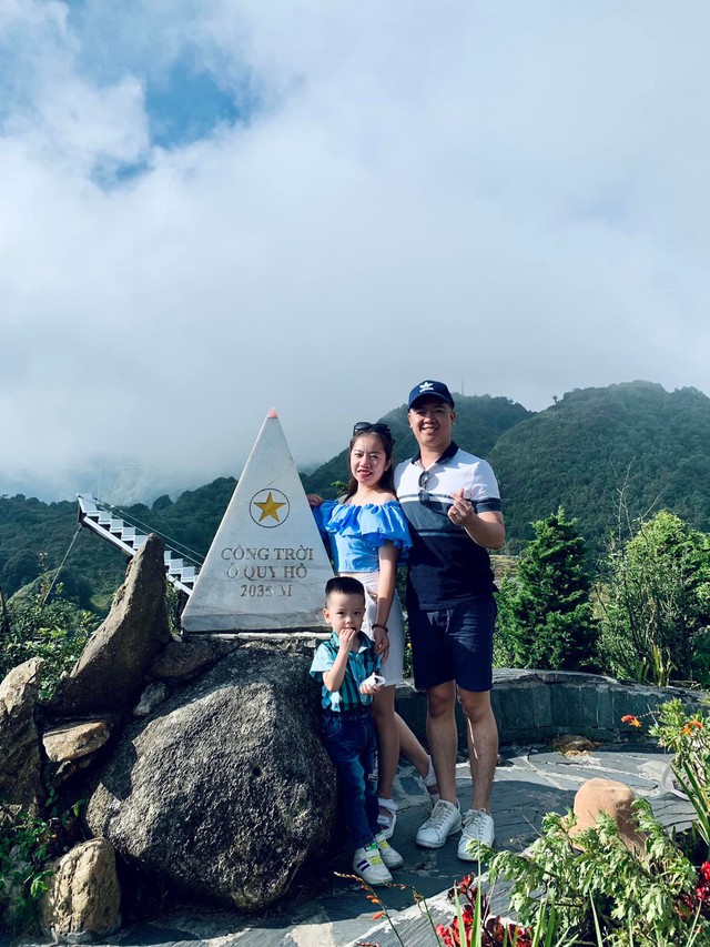 Young family self-driving more than 1,000 km to conquer Fansipan peak - Photo 6.