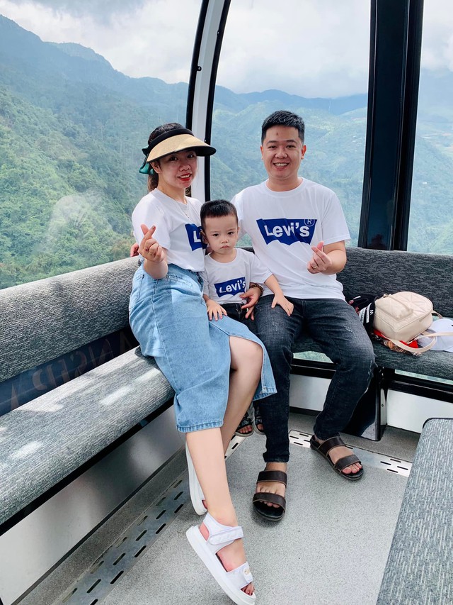 Young family self-driving more than 1,000 km to conquer Fansipan peak - Photo 10.