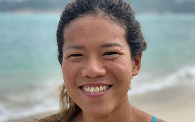 Li Ling Yung-Hryniewiecki hy vọng sẽ trở thành người phụ nữ Singapore đầu tiên bơi qua eo biển Manche - Ảnh: SOUTH CHINA MORNING POST