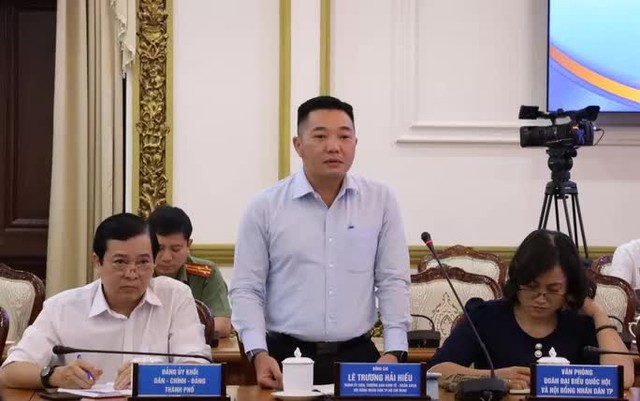  Ông Lê Trương Hải Hiếu: Có 100 dự án tại TP HCM tỉ lệ giải ngân vốn công bằng 0  - Ảnh 3.