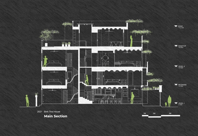 Phủ xanh không gian sống cho căn nhà phố giữa lòng Sài Gòn - Ảnh 9.