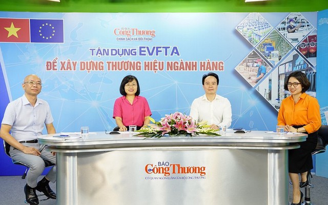 Tọa đàm "Tận dụng EVFTA để xây dựng thương hiệu ngành hàng"