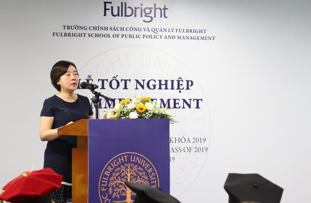Bà Đàm Bích Thủy từ nhiệm chức Chủ tịch Đại học Fulbright Việt Nam - Ảnh 1.