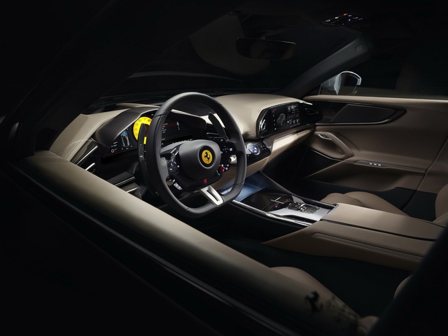 Ferrari ra mắt SUV đầu tiên Purosangue: Cửa mở kiểu Rolls-Royce, 4 ghế đơn, táp lô tách đôi - Ảnh 12.