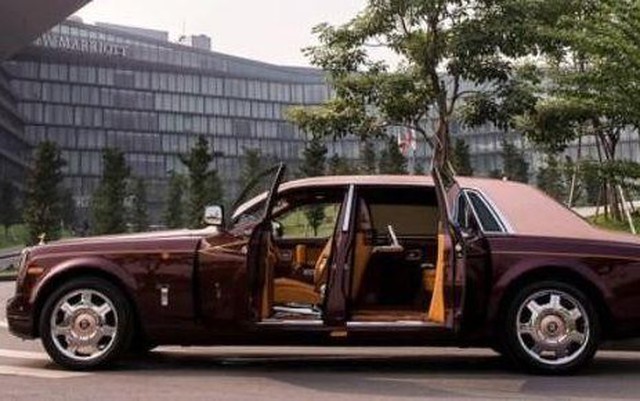 Chiếc siêu xe Rolls-Royce Ghost.