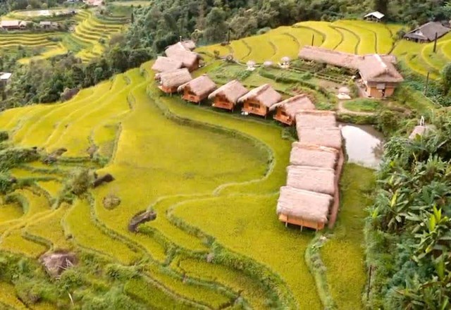 5 homestays with a panoramic view of the beautiful Northwest ripening rice season, forgetting the way back, are very reasonably priced - Photo 3.