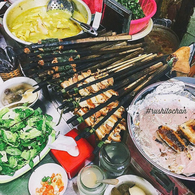 3 market lanes are culinary paradise, suitable for eating and drinking on a windy day in Hanoi - Photo 9.