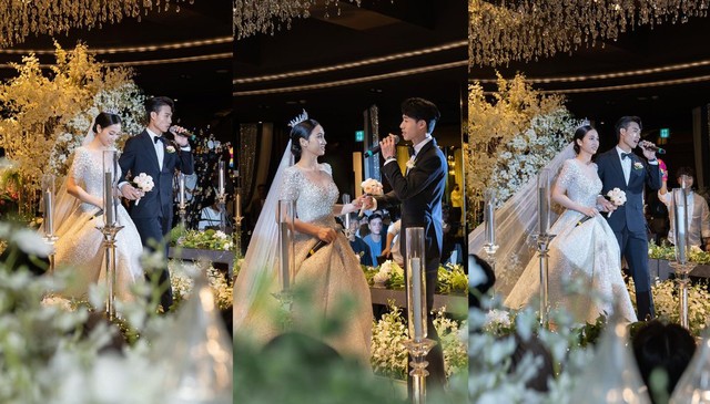 Cặp đôi Việt Nam chi 600 triệu tổ chức đám cưới đẹp như phim tại Hàn Quốc - Ảnh 4.