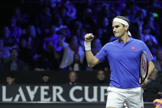 Tay vợt huyền thoại Roger Federer bật khóc khi kết thúc sự nghiệp với những cột mốc không thể nào quên - Ảnh 6.