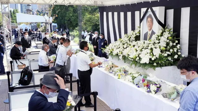 Nhật Bản cử hành quốc tang cố Thủ tướng Abe Shinzo - Ảnh 18.