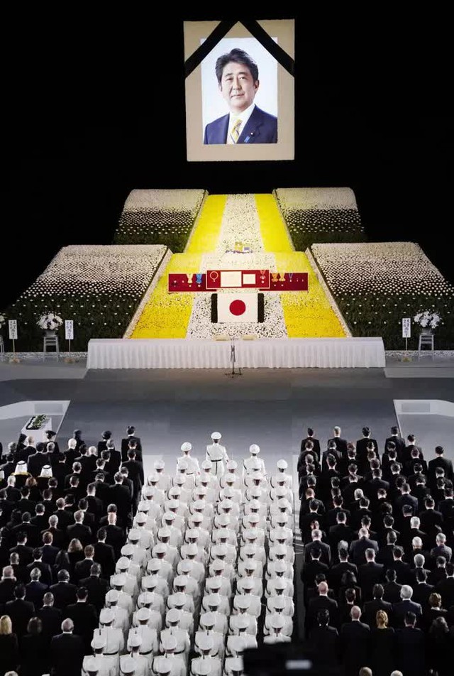 Nhật Bản cử hành quốc tang cố Thủ tướng Abe Shinzo - Ảnh 1.