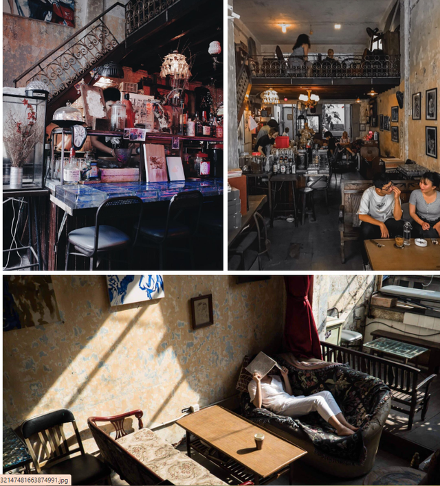 3 cafes with the breath of a bygone era are hidden in the old apartment complex of Ho Chi Minh City - Photo 3.