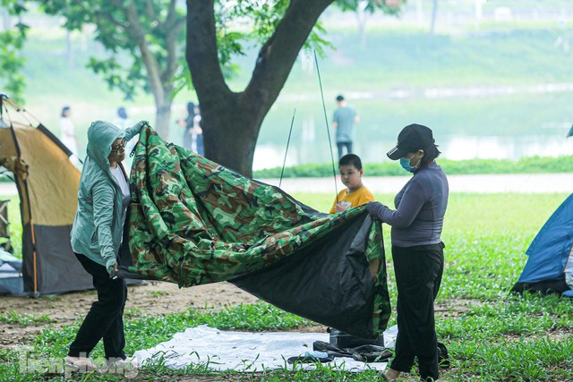 Dựng lều, cắm trại, ăn uống ngoài trời dịp lễ Quốc khánh 2/9 - Ảnh 3.