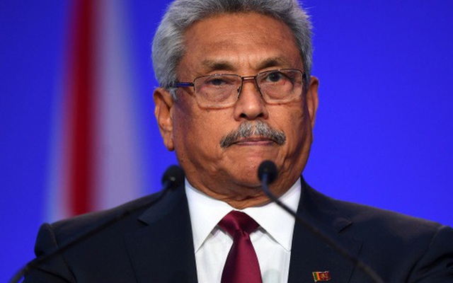 Cựu Tổng thống Sri Lanka Gotabaya Rajapaksa. (Ảnh: AP)