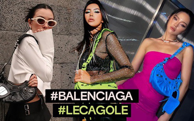 Hội siêu mẫu, fashionista Việt review túi Balenciaga Le Cagole