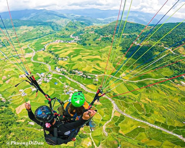 Dù lượn tại Mù Cang Chải hút hồn giới trẻ, trải nghiệm bay thú vị nên thử một lần trong đời - Ảnh 4.