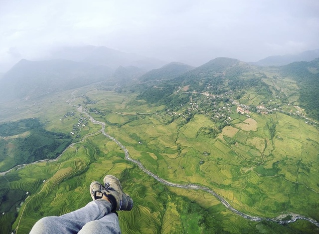 Paragliding at Mu Cang Chai attracts young people, an interesting flying experience that should be tried once in a lifetime - Photo 10.