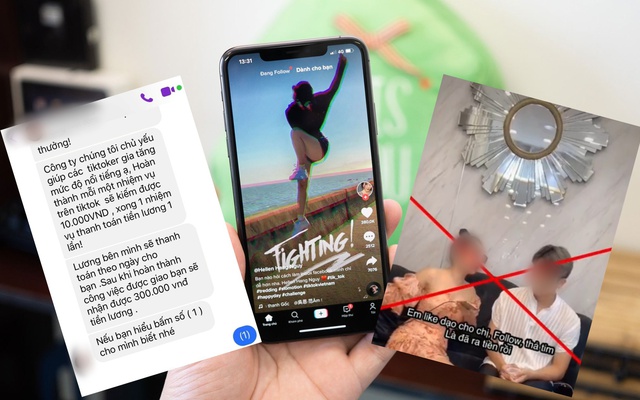 Cảnh báo chiêu trò lừa đảo "việc nhẹ lương cao" trên mạng xã hội: Chỉ cần tương tác là ra tiền? Cảnh báo chiêu trò lừa đảo "việc nhẹ lương cao" trên mạng xã hội: Chỉ cần tương tác là ra tiền?