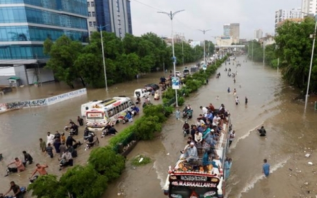 Hơn 1/3 lãnh thổ Pakistan đang chìm trong lũ lụt