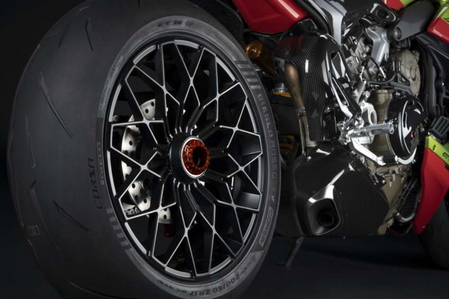 Ducati Streetfighter V4 Lamborghini 2022 phiên bản giới hạn được ra mắt - Ảnh 7.