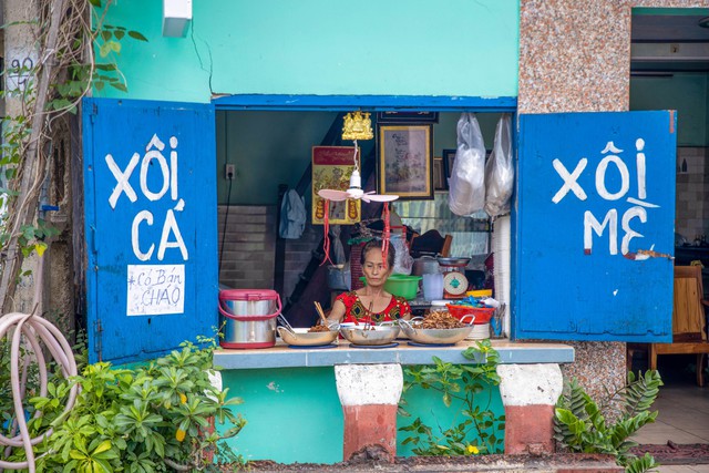 Fish sticky rice - a very strange but very familiar dish every morning in the coastal land of Nha Trang - Photo 5.