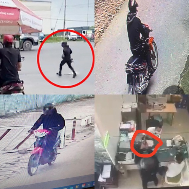 Vụ cướp ngân hàng ở Đồng Nai: Công an đang ráo riết truy bắt đối tượng - Ảnh 2. Vụ cướp ngân hàng ở Đồng Nai: Công an đang ráo riết truy bắt đối tượng - Ảnh 2.