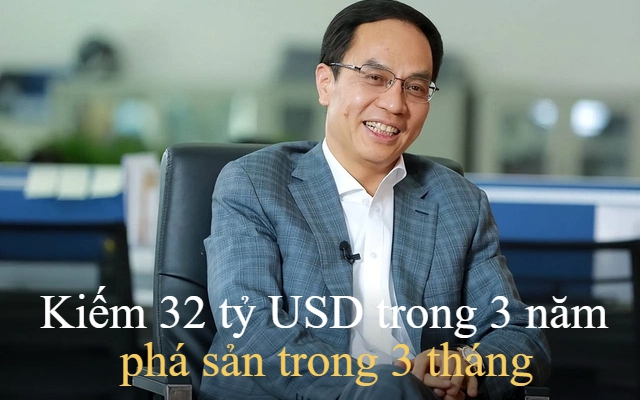 Tỷ phú “thảm” nhất Trung Quốc: Sai lầm khi bỏ hết trứng vào 1 giỏ, kiếm 100 tỷ NDT trong 3 năm, phá sản trong vọn vẹn 3 tháng