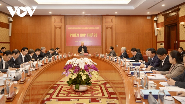 Tổng Bí thư chủ trì phiên họp Ban Chỉ đạo Trung ương về phòng, chống tham nhũng - Ảnh 3.