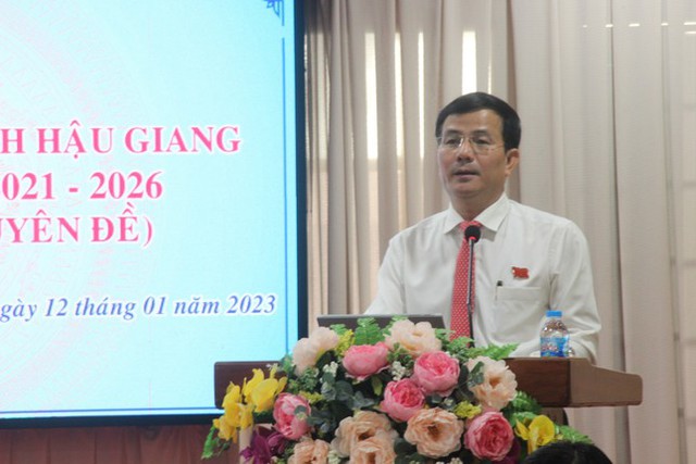 Bầu bổ sung 3 Ủy viên UBND tỉnh Hậu Giang - Ảnh 1.
