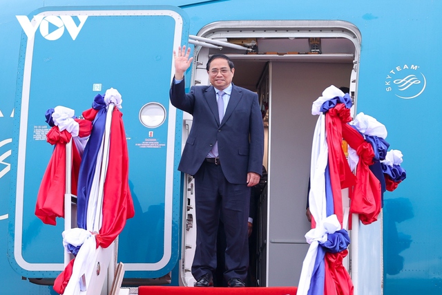 Toàn cảnh chuyến thăm chính thức CHDCND Lào của Thủ tướng Phạm Minh Chính - Ảnh 1.