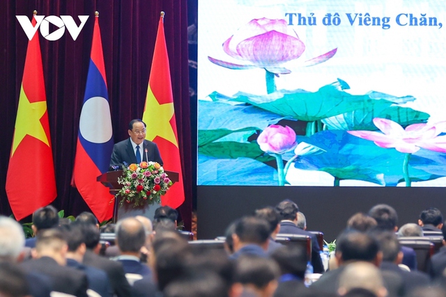 Toàn cảnh chuyến thăm chính thức CHDCND Lào của Thủ tướng Phạm Minh Chính - Ảnh 15.