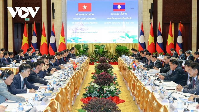 Toàn cảnh chuyến thăm chính thức CHDCND Lào của Thủ tướng Phạm Minh Chính - Ảnh 13.