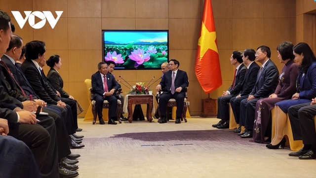Toàn cảnh chuyến thăm chính thức CHDCND Lào của Thủ tướng Phạm Minh Chính - Ảnh 10.