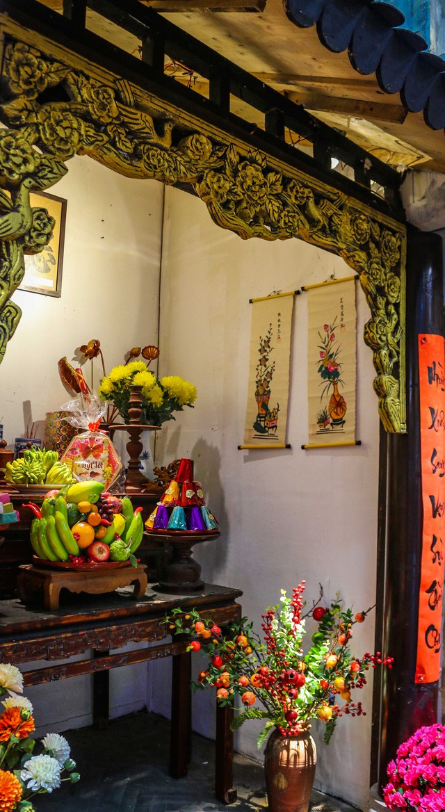 The Imperial Citadel of Thang Long recreates the altars of worship and a series of experiences towards the old New Year, many young families come to learn to display them at home - Photo 22.