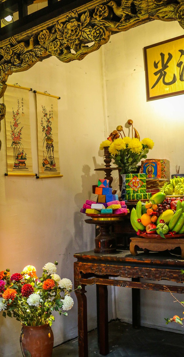 Imperial Citadel of Thang Long recreates worship tables and series of experiences towards the old New Year, many young families come to learn to display at home - Photo 21.