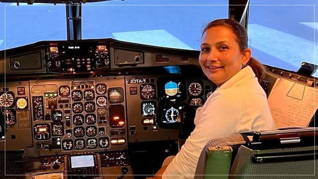 Nữ cơ phó của máy bay Nepal: Trở thành phi công để tiếp tục ước mơ của người chồng đã thiệt mạng 17 năm trước trên chuyến bay rơi tương tự - Ảnh 1.