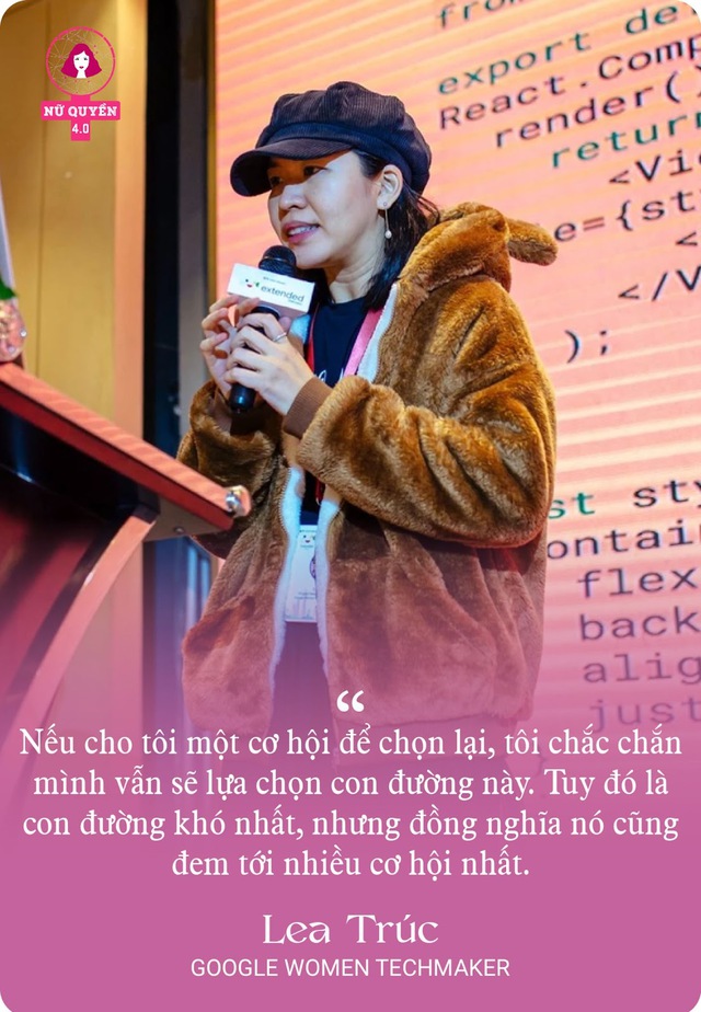 Đại sứ nữ nhân công nghệ đầu tiên của Google tại VN: “Đưa Việt Nam lên bản đồ nữ nhân công nghệ thế giới, để phụ nữ tỏa sáng trên vũ đài lập trình” - Ảnh 3.