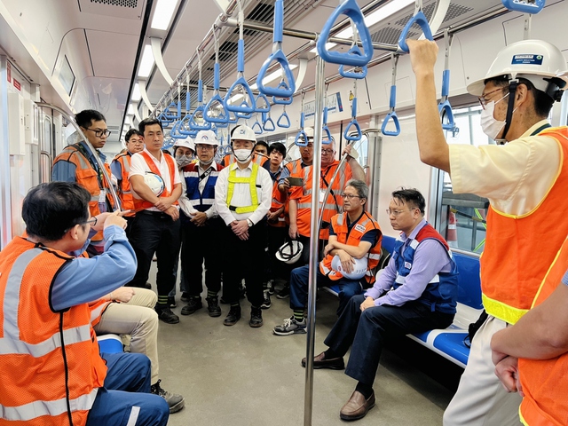 Metro 1 chạy thử nghiệm lần 2 với hệ thống bảo vệ tàu tự động - Ảnh 1.