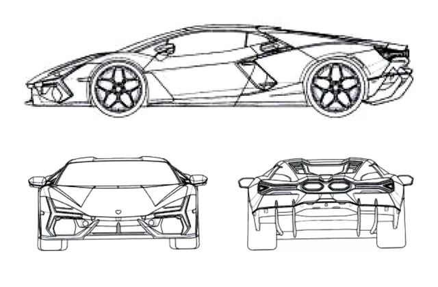 Siêu xe kế nhiệm Lamborghini Aventador lộ thiết kế: Mở bán năm 2024, về Việt Nam là chuyện sớm muộn - Ảnh 3.