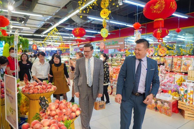 Đại sứ Australia tham gia sự kiện quảng bá nông sản vào Việt Nam - Ảnh 1.