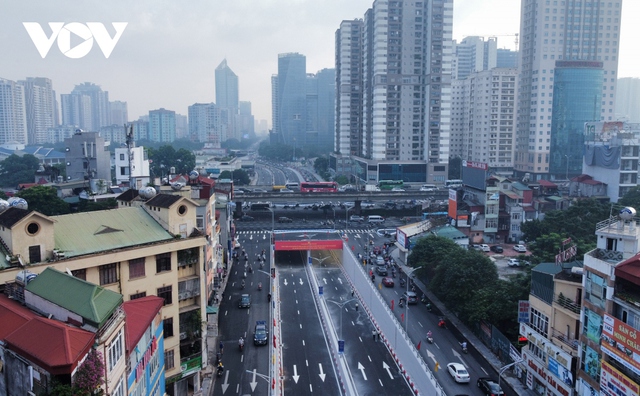 Cận cảnh những hầm chui ở Hà Nội góp phần giảm ùn tắc giao thông - Ảnh 11.