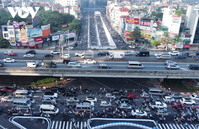 Cận cảnh những hầm chui ở Hà Nội góp phần giảm ùn tắc giao thông - Ảnh 10.