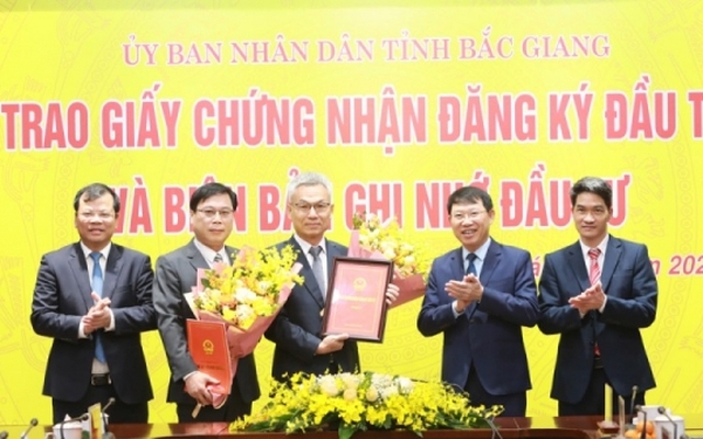Bắc Giang thêm 2 dự án đầu tư trị giá 761 triệu USD