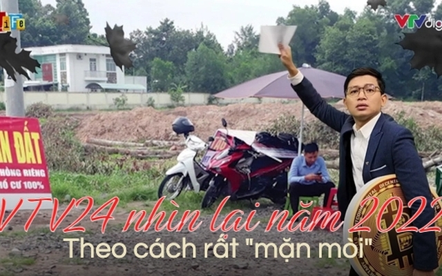 Dàn MC VTV24 nhìn lại năm 2022 theo cách mặn mòi: Nhắc đủ sự kiện hot năm qua, khịa “không trượt phát nào”