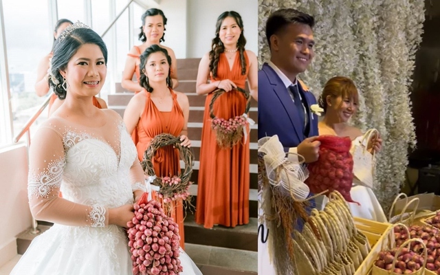 Bão giá tại Philippines: Khi hành trở thành quà cưới và hoa cưới - Ảnh 1.