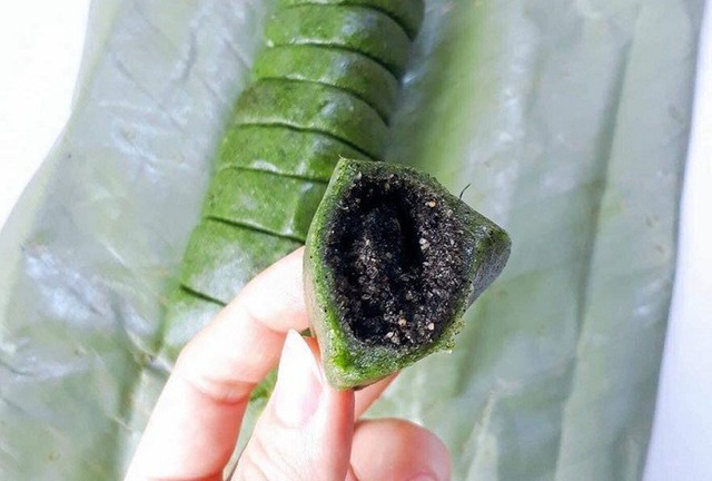 Món bánh xanh mướt đặc sản Lạng Sơn được cư dân mạng thích thú vì cái tên cực lạ - Ảnh 8.