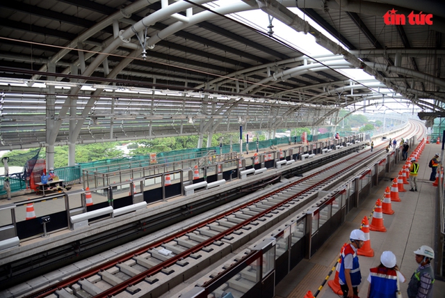 Ngắm tuyến Metro Bến Thành - Suối Tiên sắp đưa vào hoạt động - Ảnh 6.