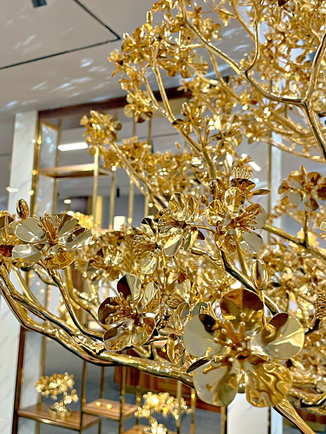 The owner of 2 gilded apricot trees worth 11 billion VND has just set a Vietnamese record: I hope to contribute to honoring the traditional values ​​of the Vietnamese New Year - Photo 9.