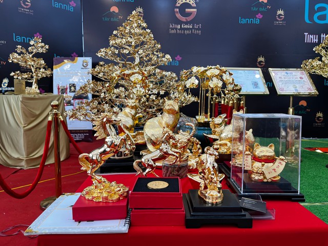 Chiêm ngưỡng cây mai mạ vàng lớn nhất Việt Nam giá 6 tỉ dịp Tết Quý Mão - Ảnh 5.