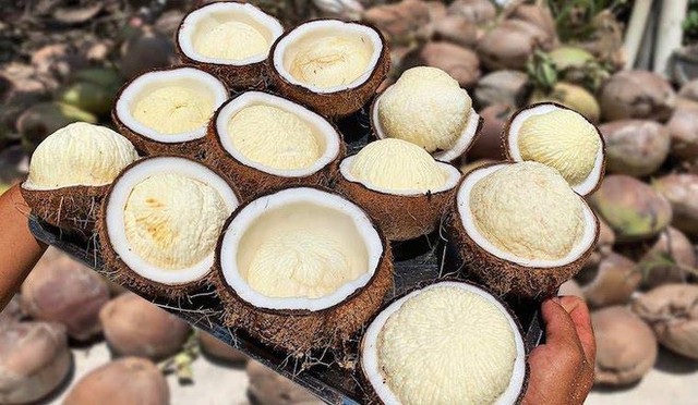 Review the strange coconut dishes that are used to 